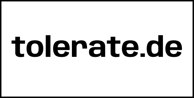 tolerate.de