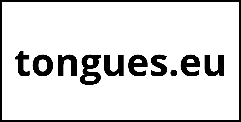 tongues.eu