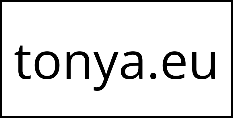 tonya.eu