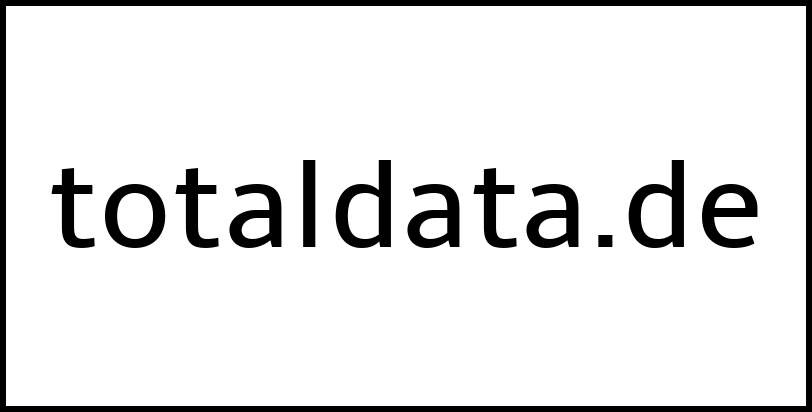 totaldata.de