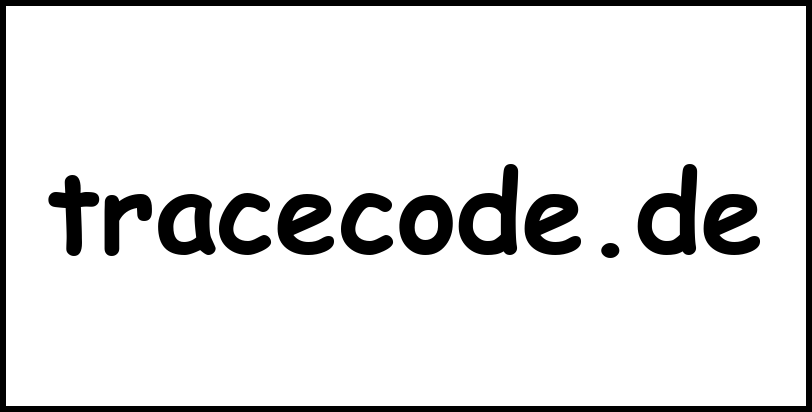 tracecode.de