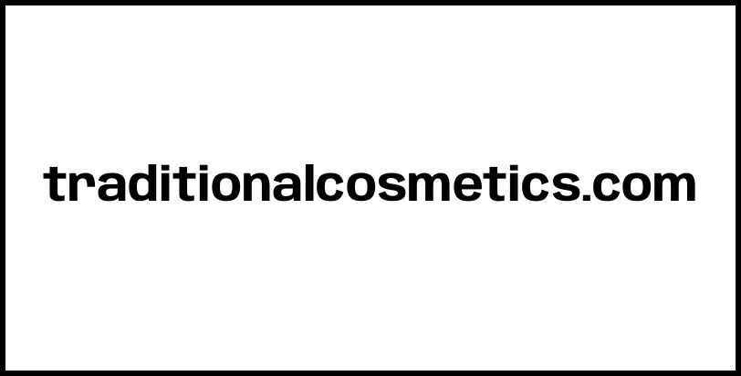 traditionalcosmetics.com