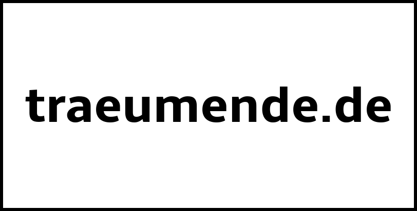 traeumende.de