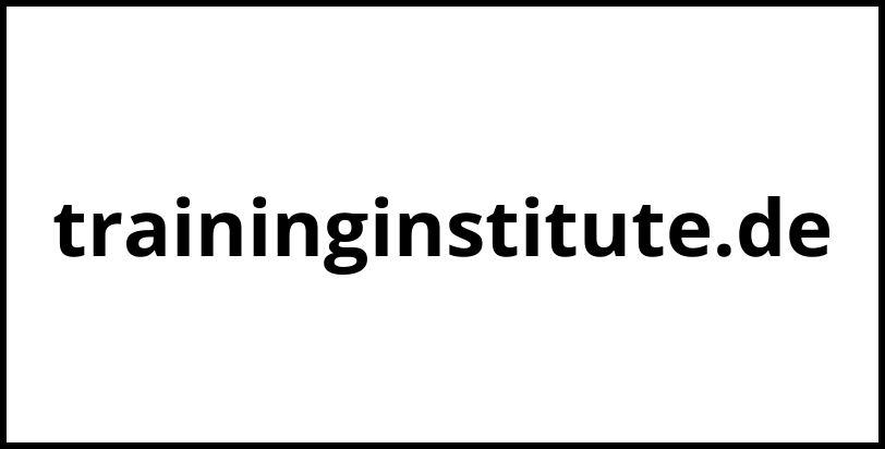 traininginstitute.de