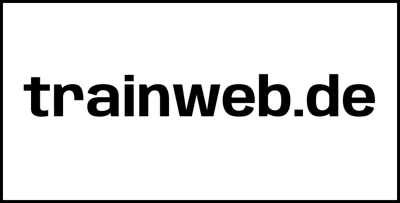 trainweb.de