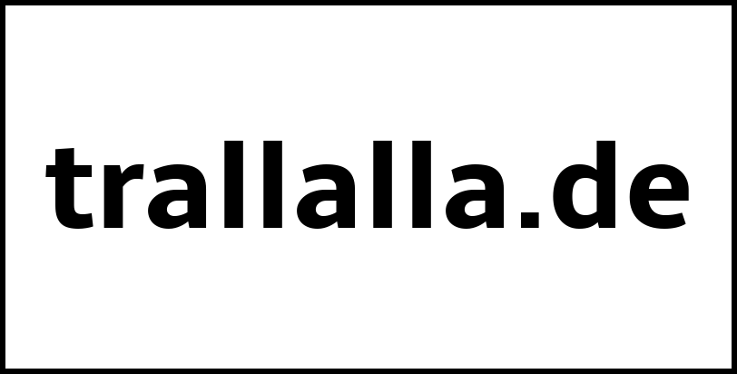 trallalla.de