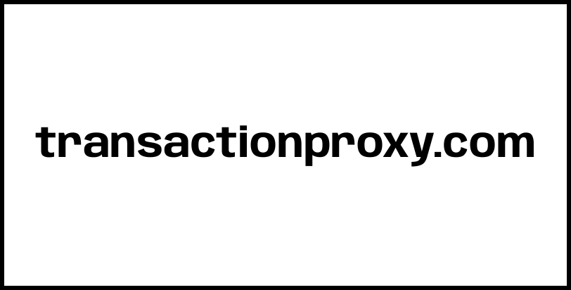 transactionproxy.com