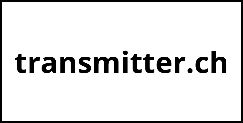 transmitter.ch