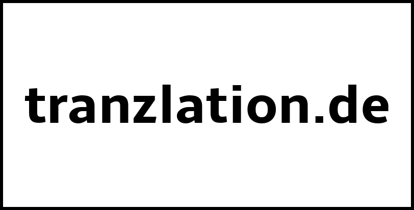 tranzlation.de