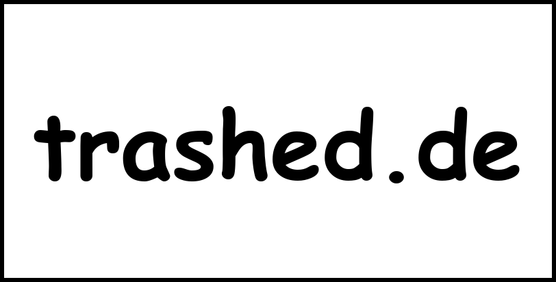 trashed.de