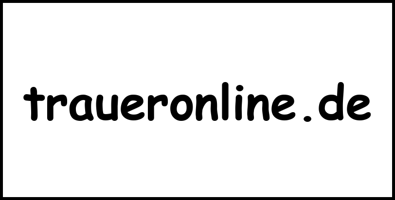 traueronline.de