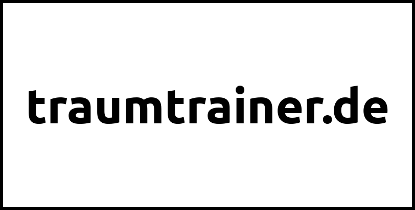 traumtrainer.de