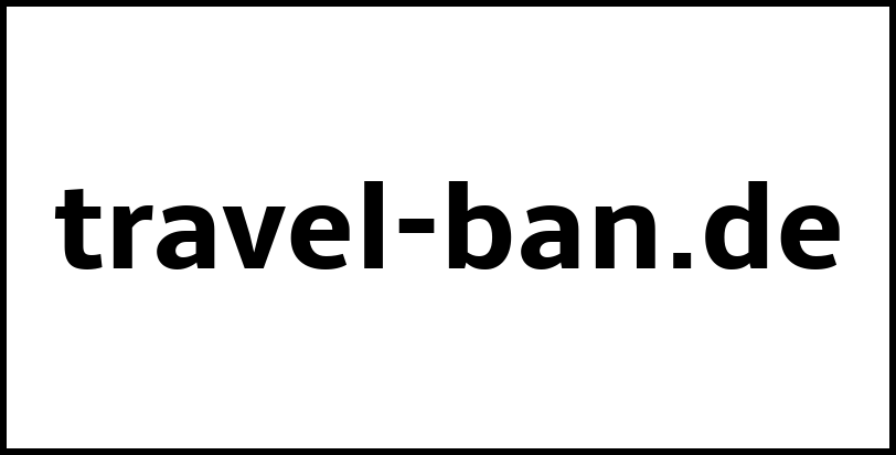 travel-ban.de