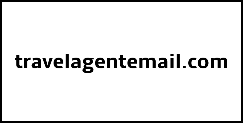 travelagentemail.com