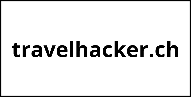 travelhacker.ch