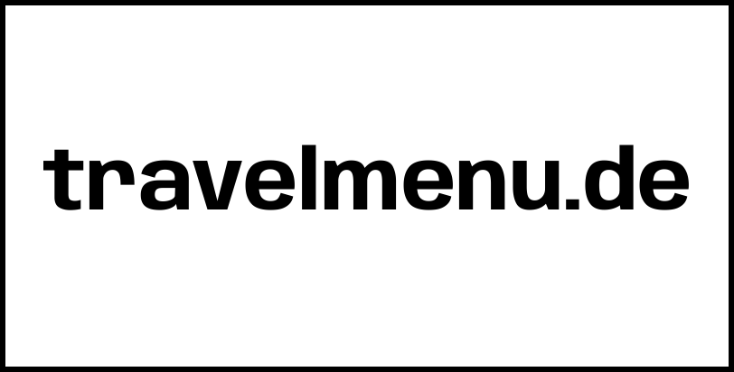 travelmenu.de