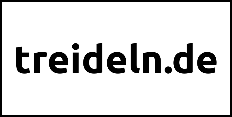 treideln.de