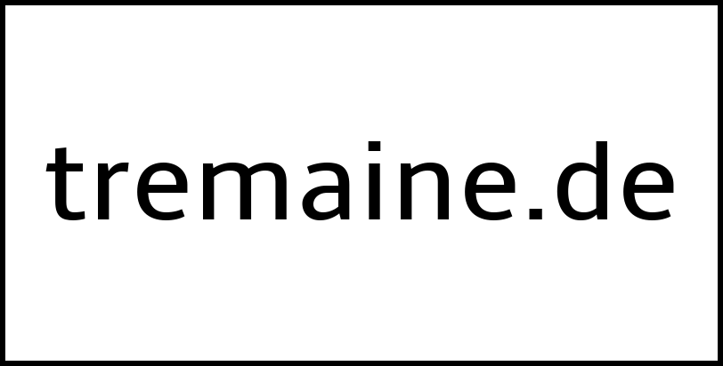 tremaine.de