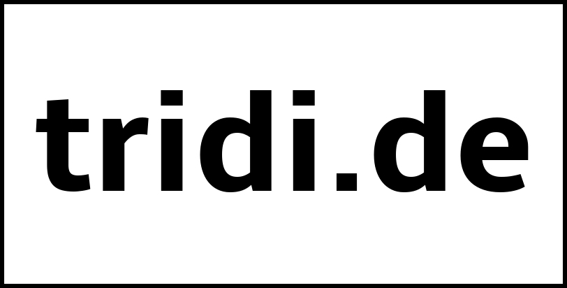 tridi.de