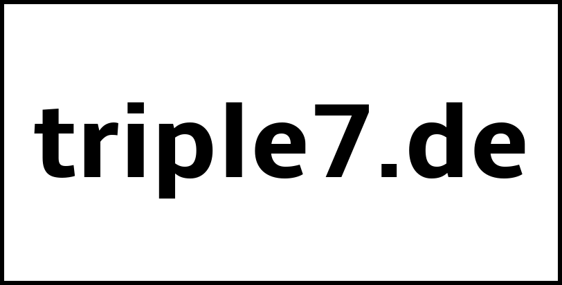 triple7.de