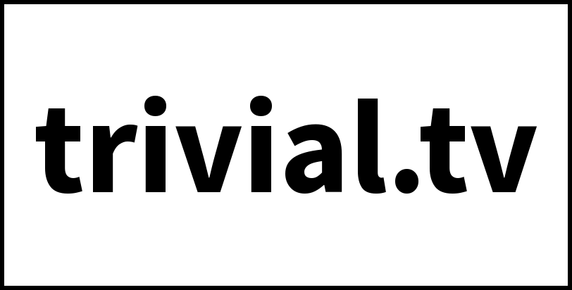 trivial.tv