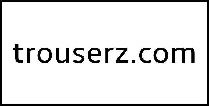 trouserz.com