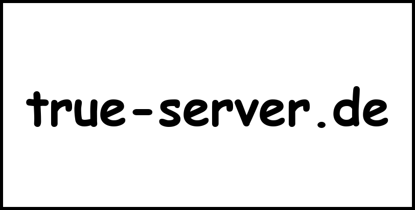 true-server.de