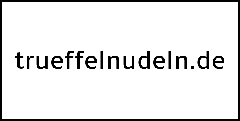 trueffelnudeln.de