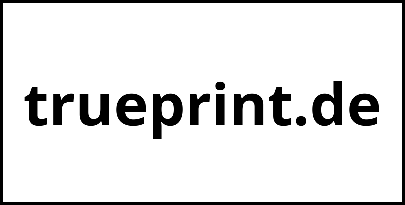 trueprint.de