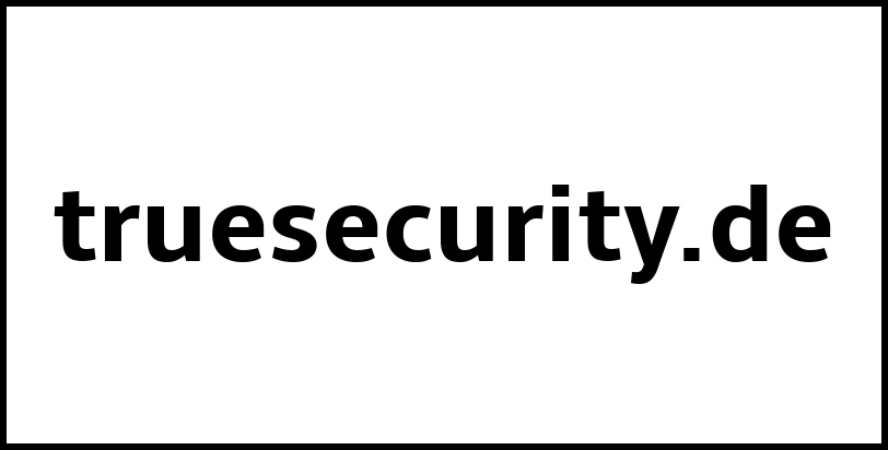 truesecurity.de