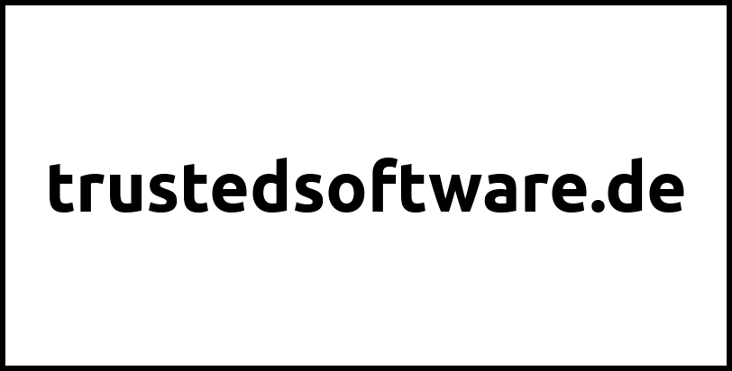 trustedsoftware.de