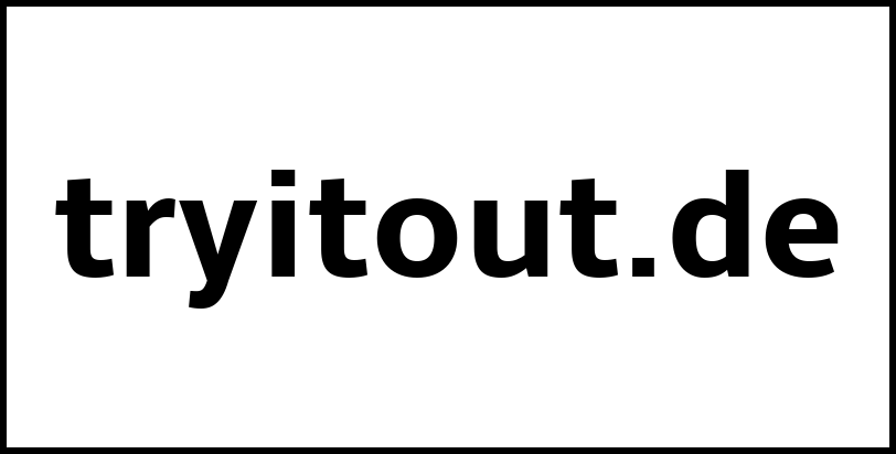 tryitout.de