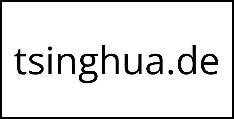 tsinghua.de