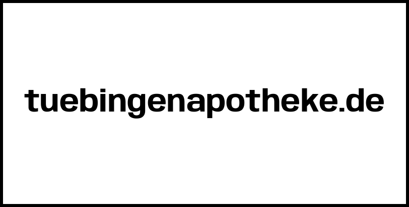 tuebingenapotheke.de