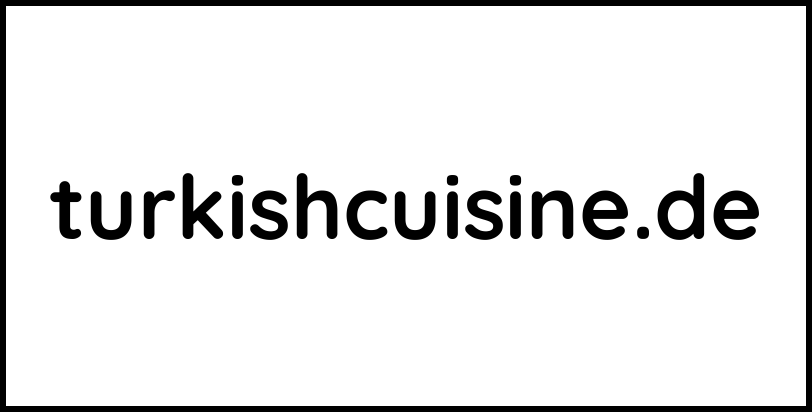 turkishcuisine.de