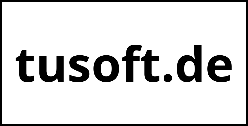 tusoft.de