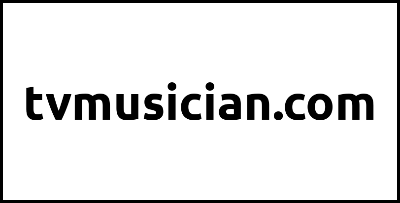 tvmusician.com