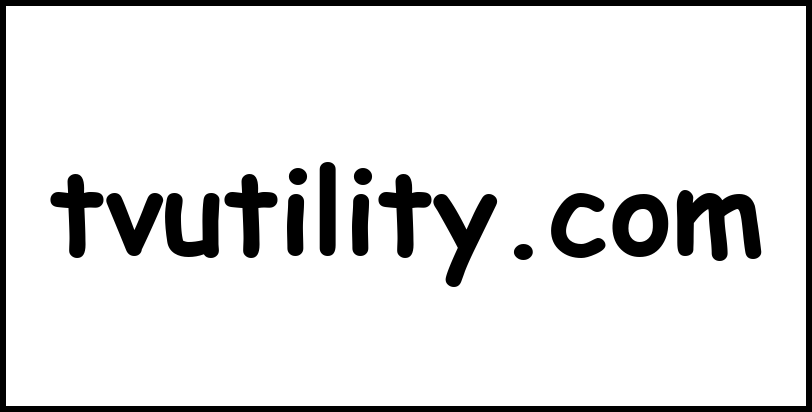 tvutility.com