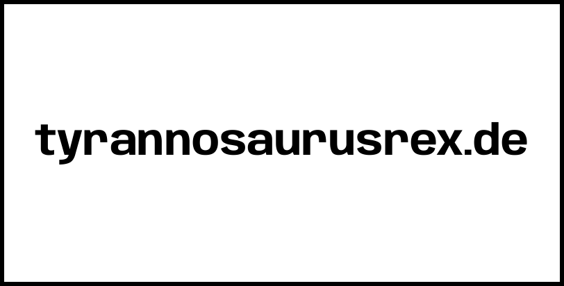 tyrannosaurusrex.de