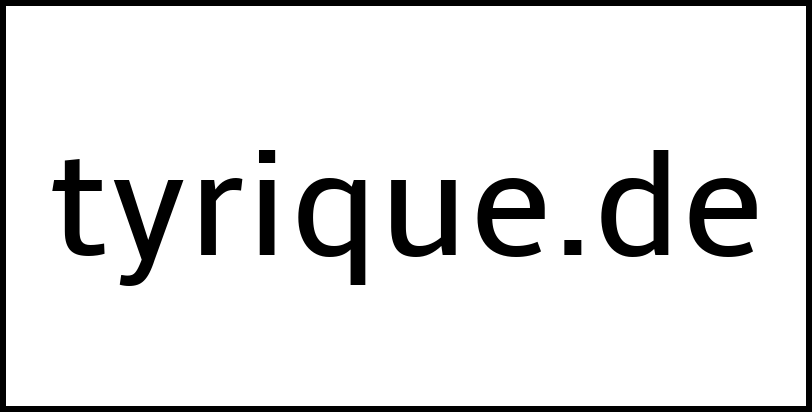 tyrique.de