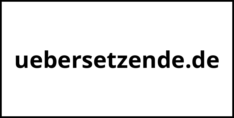 uebersetzende.de