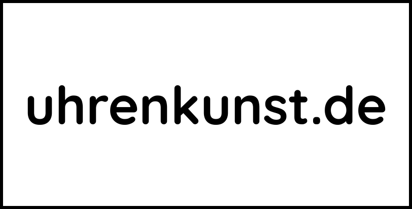 uhrenkunst.de