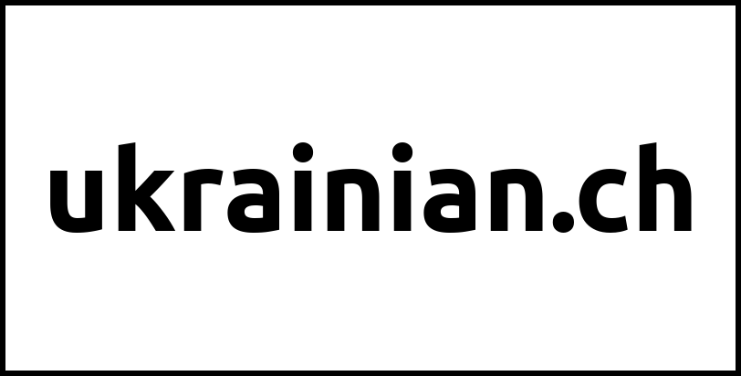 ukrainian.ch