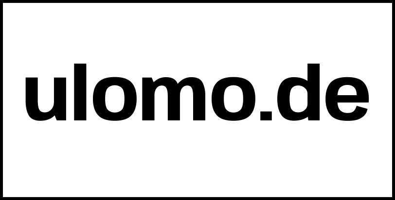 ulomo.de