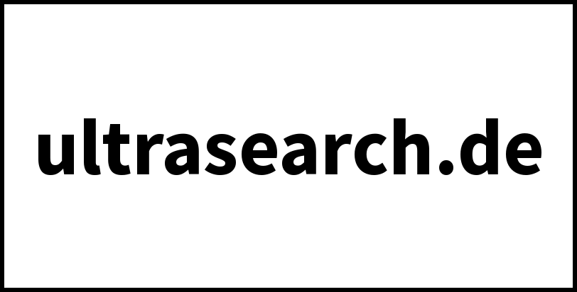 ultrasearch.de