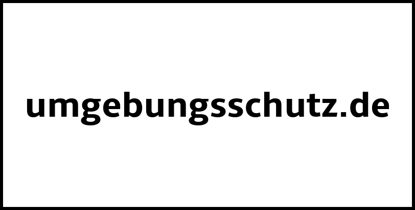 umgebungsschutz.de