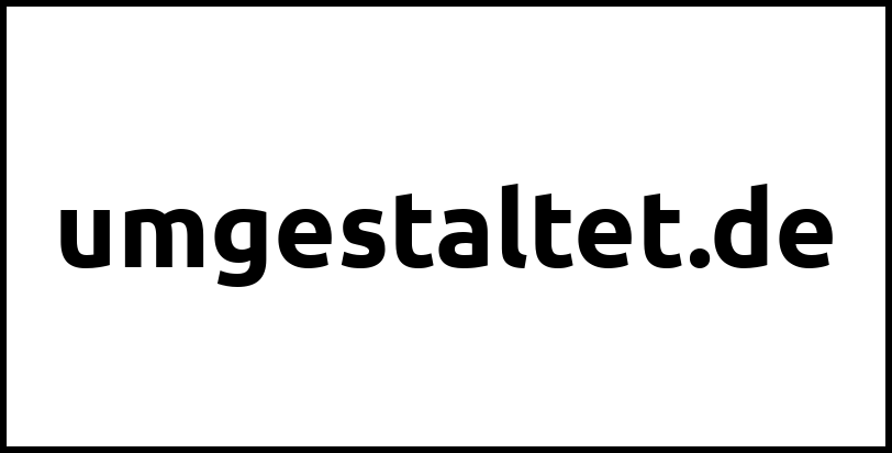 umgestaltet.de