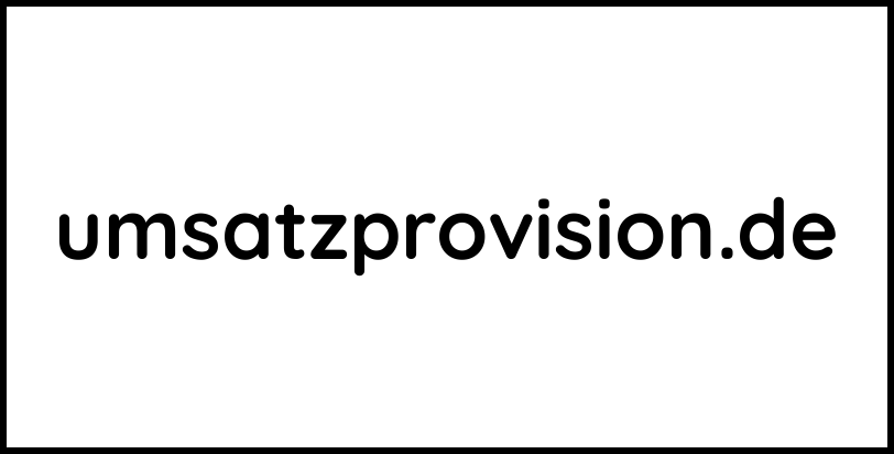 umsatzprovision.de