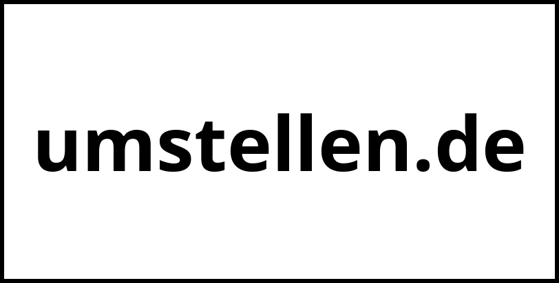 umstellen.de