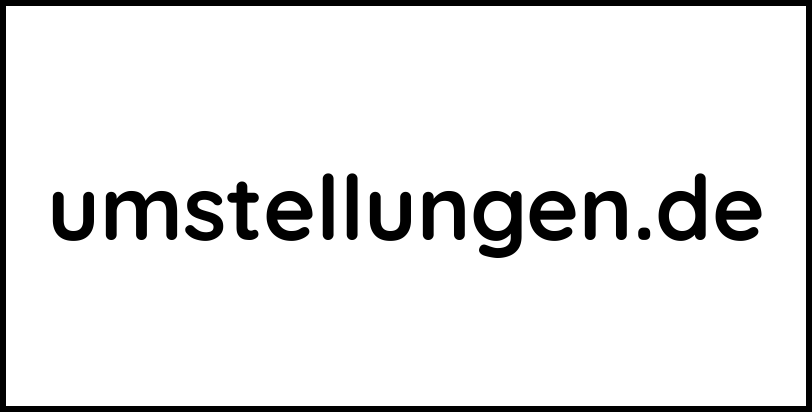 umstellungen.de